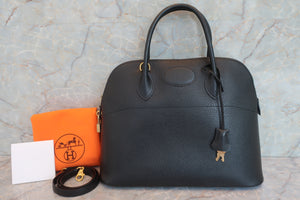 HERMES BOLIDE 35 Ardennes leather Black □B刻印 Shoulder bag 600080141