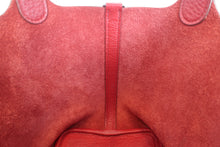 Load image into Gallery viewer, HERMES PICOTIN LOCK PM Clemence leather Rouge garance □I Engraving Hand bag 500080077
