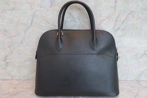 HERMES BOLIDE 35 Ardennes leather Black □B刻印 Shoulder bag 600080141