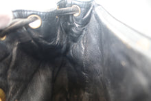 Load image into Gallery viewer, CHANEL Matelasse Chain back pack Lambskin Black/Gold hadware Back pack 700120055
