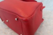 Load image into Gallery viewer, HERMES LINDY 34 Clemence leather Rouge garance □M Engraving Shoulder bag 700100237
