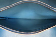 Load image into Gallery viewer, HERMES CANDY BIRKIN 35 Epsom leather Rouge casaque/Blue thalassa □O Engraving Hand bag 800070145
