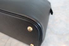 Load image into Gallery viewer, HERMES BOLIDE 35 Ardennes leather Black □B Engraving Shoulder bag 600080141
