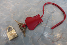 Load image into Gallery viewer, HERMES CANDY BIRKIN 35 Epsom leather Rouge casaque/Blue thalassa □O Engraving Hand bag 800070145
