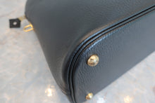 将图片加载到图库查看器，HERMES BOLIDE 35 Ardennes leather Black □B刻印 Shoulder bag 600080141
