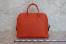 將圖片載入圖庫檢視器 HERMES／エルメス ボリード1923 シェーブル オレンジ □M刻印 ハンドバッグ 800080071
