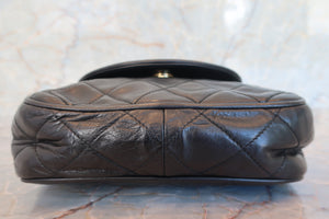 CHANEL/シャネル マトラッセフリンジチェーンショルダーバッグ ラムスキン ブラック/ゴールド金具 ショルダーバッグ 700080102