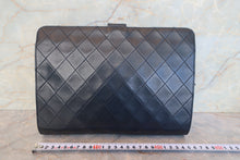 画像をギャラリービューアに読み込む, CHANEL/シャネル マトラッセチェーンショルダーバッグ ラムスキン ネイビー/ゴールド金具 ショルダーバッグ 800010055
