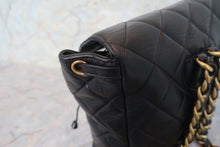 画像をギャラリービューアに読み込む, CHANEL/シャネル マトラッセチェーンリュック ラムスキン ブラック/ゴールド金具 リュック 700120029
