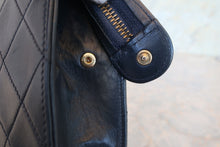 画像をギャラリービューアに読み込む, CHANEL/シャネル マトラッセチェーンショルダーバッグ ラムスキン ネイビー/ゴールド金具 ショルダーバッグ 800010055
