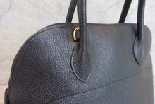 将图片加载到图库查看器，HERMES BOLIDE 35 Ardennes leather Black □B刻印 Shoulder bag 600080141
