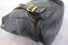 画像をギャラリービューアに読み込む, CHANEL/シャネル マトラッセチェーンリュック ラムスキン ブラック/ゴールド金具 リュック 700120029
