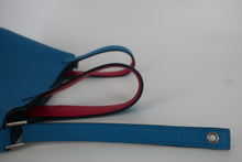 將圖片載入圖庫檢視器 HERMES／エルメス ピコタンロックエクラＰＭ トリヨンクレマンス/ヴォースイフト ブルーフリーダ/ローズメキシコ Y刻印 ハンドバッグ 800090219
