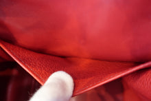 Load image into Gallery viewer, HERMES LINDY 34 Clemence leather Rouge garance □M Engraving Shoulder bag 700100237
