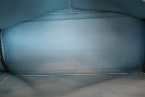 HERMES KELLY 35 Gulliver leather Blue jean □C Engraving □C Engraving 600050151