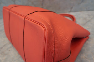 HERMES／エルメス ガーデンパーティPM ヴォーエプソン ローズジャイプール A刻印 トートバッグ 700090170