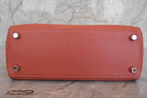 HERMES／エルメス ケリー25 ヴォースイフト ロージー □L刻印 ショルダーバッグ 700040111