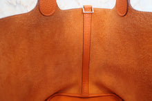 画像をギャラリービューアに読み込む, HERMES／エルメス ピコタンロックＭＭ トリヨンクレマンス オレンジ □O刻印 ハンドバッグ 600120186
