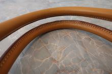 Load image into Gallery viewer, HERMES BOLIDE 35 Box carf leather Natural sable 〇X Engraving Shoulder bag 800050068
