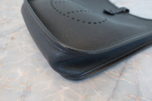 Load image into Gallery viewer, HERMES  EVELYNE TPM Epsom leather Black A Engraving Shoulder bag 800080040
