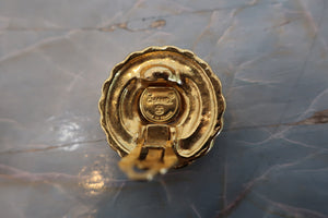 CHANEL/シャネル ココマークラウンドイヤリング 金メッキ ゴールド イヤリング 700080088