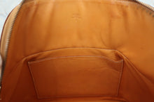 Load image into Gallery viewer, HERMES BOLIDE 35 Box carf leather Natural sable 〇X Engraving Shoulder bag 800050068
