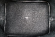 将图片加载到图库查看器，HERMES PICOTIN LOCK MM Clemence leather Black □N刻印 Hand bag 800100052
