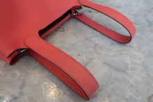 将图片加载到图库查看器，HERMES PICOTIN LOCK MM Clemence leather Bougainvillier □N刻印 Hand bag 600120027
