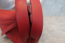 将图片加载到图库查看器，HERMES PICOTIN LOCK PM Clemence leather Rouge casaque T刻印 Hand bag 700050215
