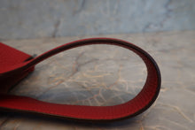 将图片加载到图库查看器，HERMES PICOTIN LOCK PM Clemence leather Rouge casaque T刻印 Hand bag 700050215

