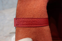 将图片加载到图库查看器，HERMES PICOTIN LOCK PM Clemence leather Rouge casaque T刻印 Hand bag 700050215
