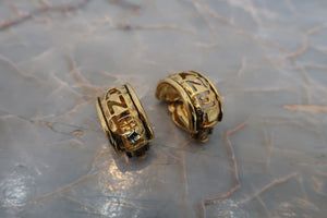 CHANEL/香奈儿  logo 耳夹 镀金 Gold(金色) 耳夹 700040091
