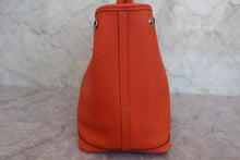 Load image into Gallery viewer, HERMES  GARDEN PARTY PM Negonda leather Capucine □R Engraving Tote bag 800050106
