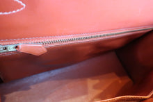Load image into Gallery viewer, HERMES KELLY 35 Box carf leather Brique 〇V Engraving Shoulder bag 600060005
