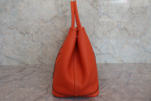 Load image into Gallery viewer, HERMES  GARDEN PARTY PM Negonda leather Capucine □R Engraving Tote bag 800050106
