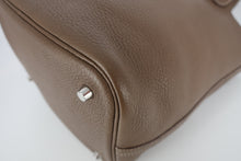将图片加载到图库查看器，HERMES PICOTIN LOCK MM Clemence leather Etoupe gray Y刻印 Hand bag 800100025
