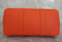 Load image into Gallery viewer, HERMES  GARDEN PARTY PM Negonda leather Capucine □R Engraving Tote bag 800050106
