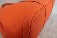 Load image into Gallery viewer, HERMES  GARDEN PARTY PM Negonda leather Capucine □R Engraving Tote bag 800050106
