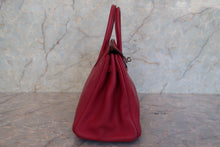 Load image into Gallery viewer, HERMES BIRKIN 25 Swift leather Ruby □N Engraving Hand bag 800010050
