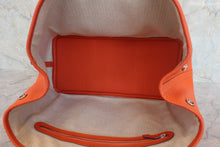 Load image into Gallery viewer, HERMES  GARDEN PARTY PM Negonda leather Capucine □R Engraving Tote bag 800050106

