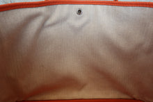 Load image into Gallery viewer, HERMES  GARDEN PARTY PM Negonda leather Capucine □R Engraving Tote bag 800050106
