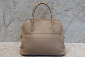 HERMES／エルメス ボリード31 トリヨンクレマンス トゥルティエールグレー T刻印 ショルダーバッグ 700090171