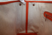 Load image into Gallery viewer, HERMES  GARDEN PARTY PM Negonda leather Capucine □R Engraving Tote bag 800050106
