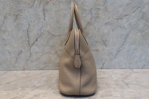 HERMES／エルメス ボリード31 トリヨンクレマンス トゥルティエールグレー T刻印 ショルダーバッグ 700090171