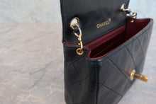 画像をギャラリービューアに読み込む, CHANEL/シャネル ミニマトラッセシングルフラップチェーンショルダーバッグ ラムスキン ブラック/ゴールド金具 ショルダーバッグ 800080153
