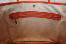 Load image into Gallery viewer, HERMES  GARDEN PARTY PM Negonda leather Capucine □R Engraving Tote bag 800050106
