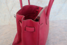 Load image into Gallery viewer, HERMES BIRKIN 25 Swift leather Ruby □N Engraving Hand bag 800010050
