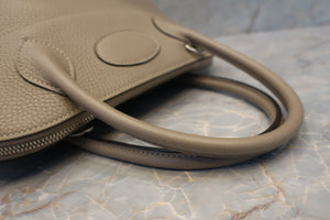 HERMES／エルメス ボリード31 トリヨンクレマンス トゥルティエールグレー T刻印 ショルダーバッグ 700090171