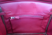 Load image into Gallery viewer, HERMES BIRKIN 25 Swift leather Ruby □N Engraving Hand bag 800010050
