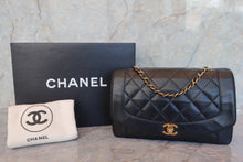 画像をギャラリービューアに読み込む, CHANEL/シャネル ダイアナマトラッセチェーンショルダーバッグ ラムスキン ブラック/ゴールド金具 ショルダーバッグ 700080082

